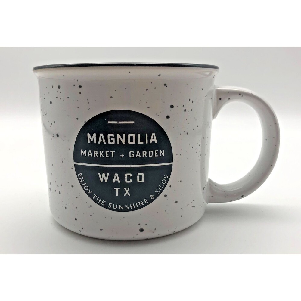 Magnolia Market & Garden Campfire Coffee Mug Speckled 12 oz Waco Texas Gaines